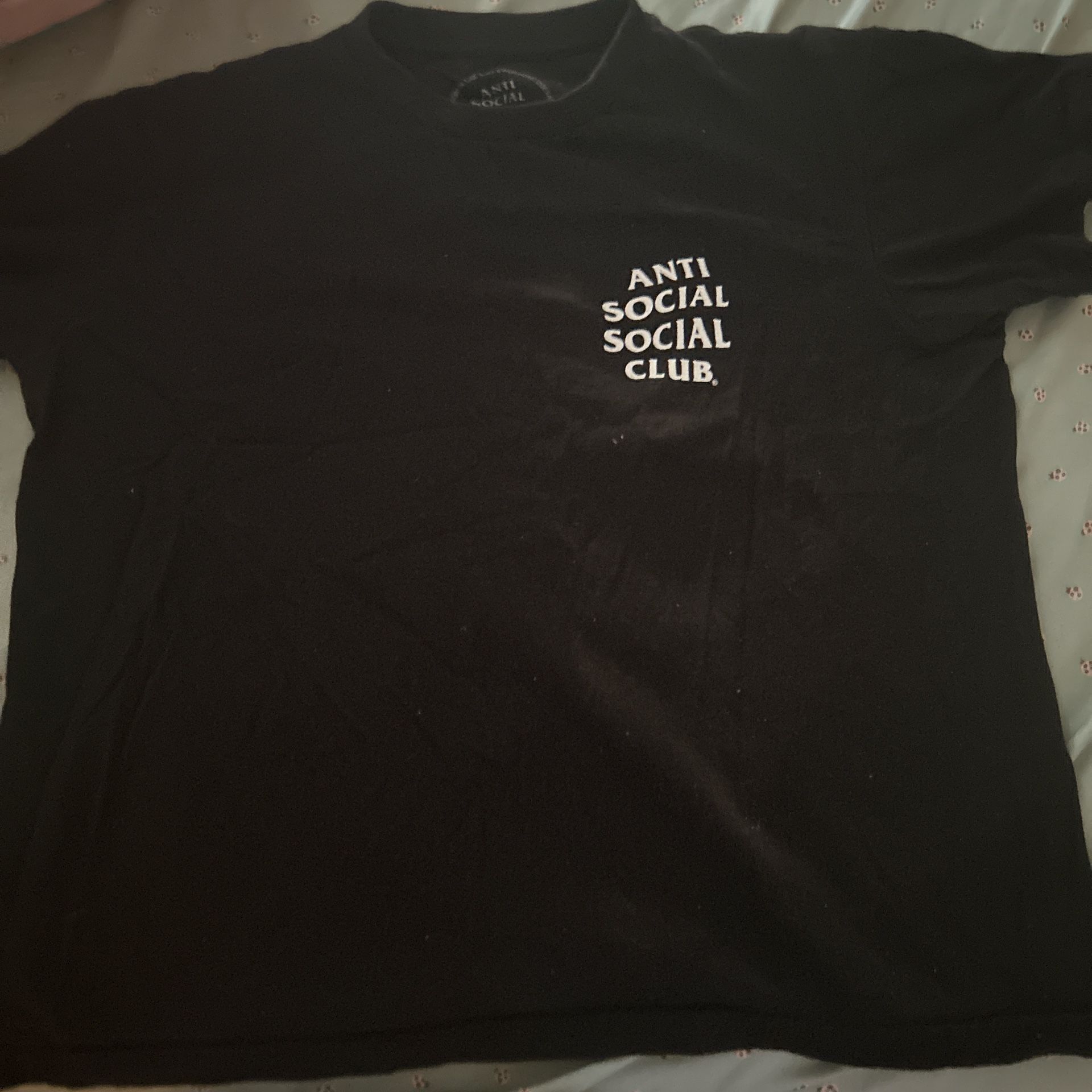 Black anti Social Shirt
