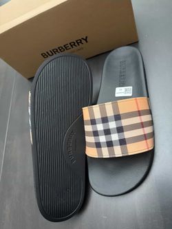 Burberry slides