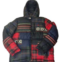 Polo Ralph Lauren Mens 2XL Down Puffer Jacket NWT 