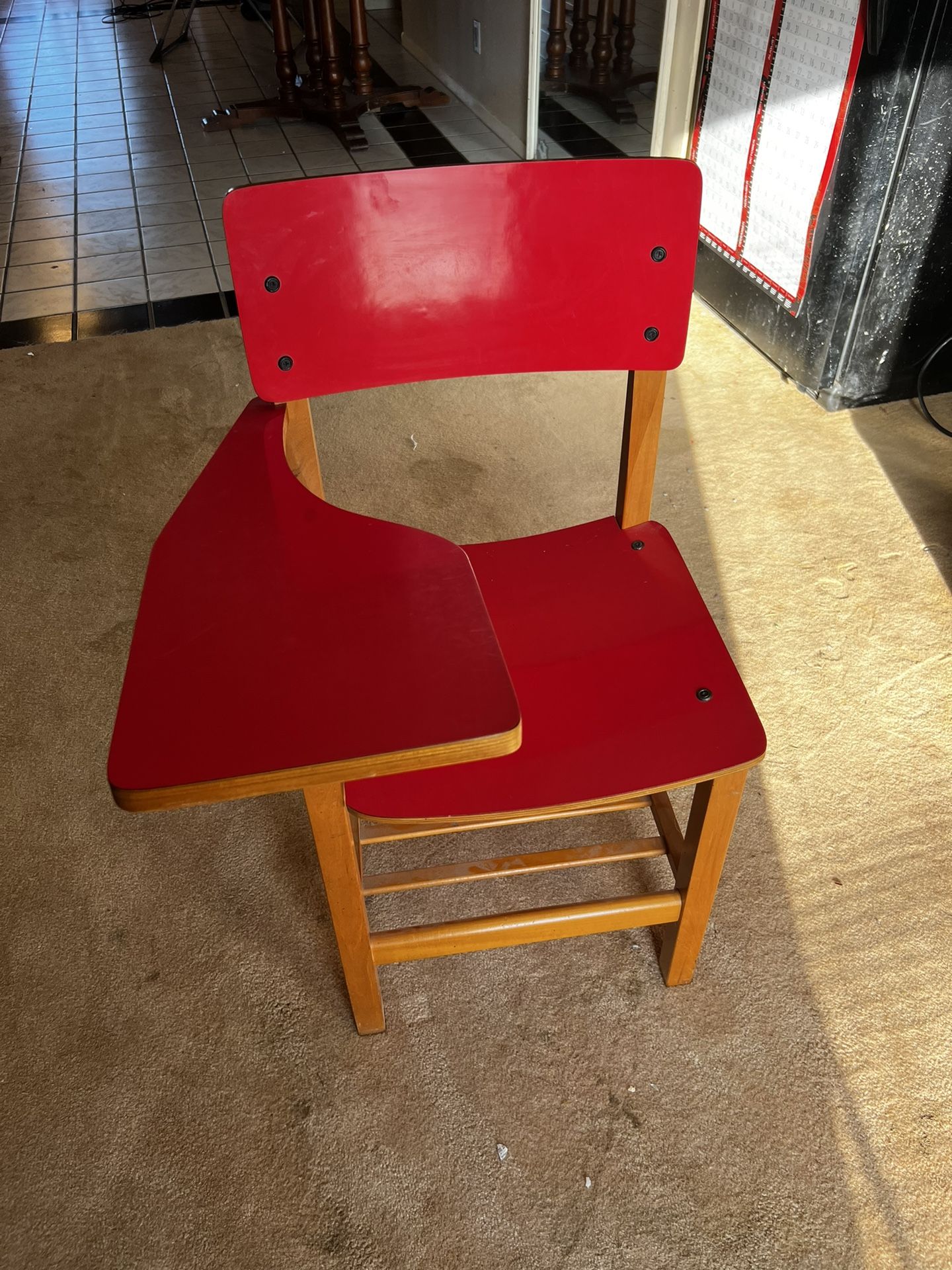 Vintage Desk And Chair 