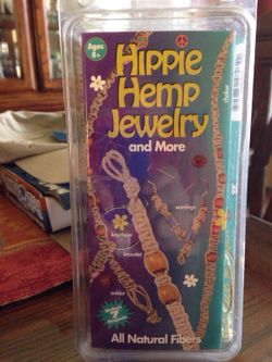 NEW Hippie Hemp Jewelry Kit
