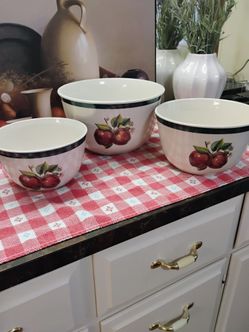 3 pc Muxing Bowl Set