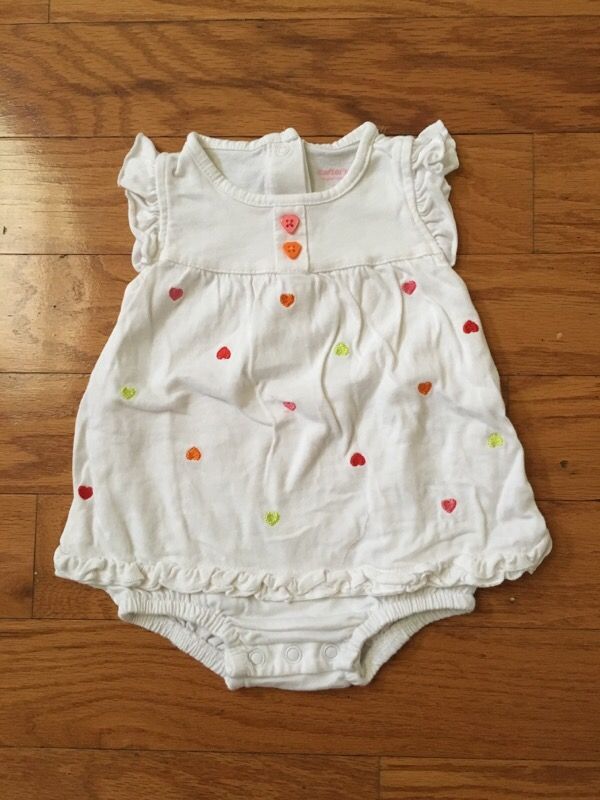 Carter's onesie dress