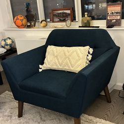 Blue Accent Chair