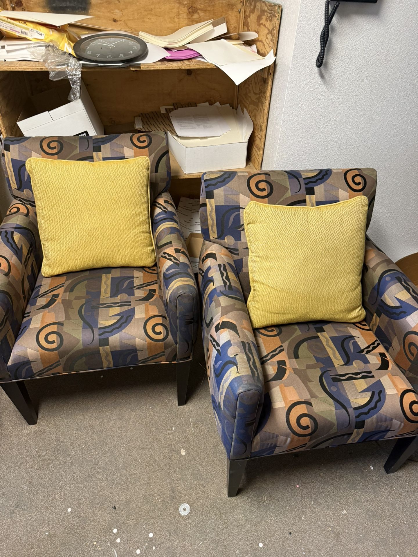 Chairs of the Week - Funky Patterned Armchairs