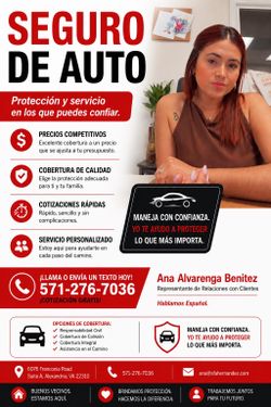 Cotización gratis ! Para seguro de auto , gastos funerarios