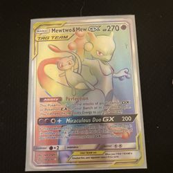 Pokémon Mewtwo & Mew GX 242/236