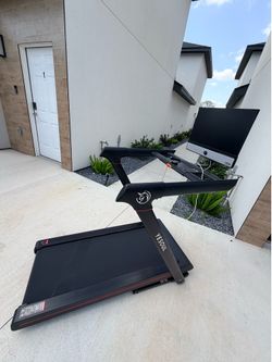 Treadmill with TV