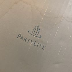 Party Lite Faceted crystal Castle