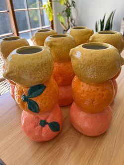 Citrus vases