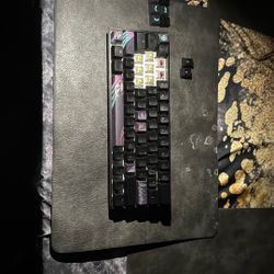 Custom Keyboard 6 Yellow Switches And Rad For The Rest
