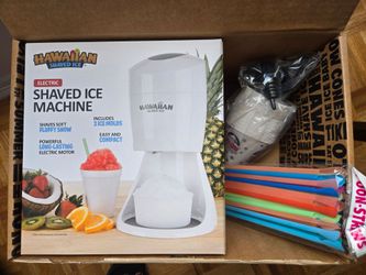 Hawaiian Shaved Ice Machine Kit