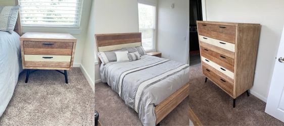 Mid-Century Modern Bedroom Furniture Set