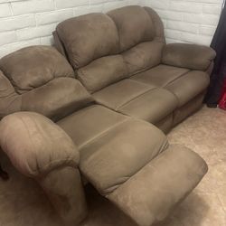 Suede Couches
