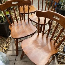 4 Vintage chairs