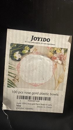 100 bowls New in box
