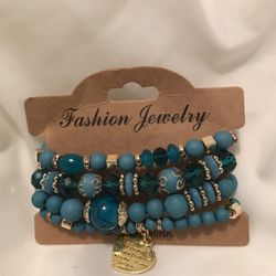 Turquoise Bracelets Set