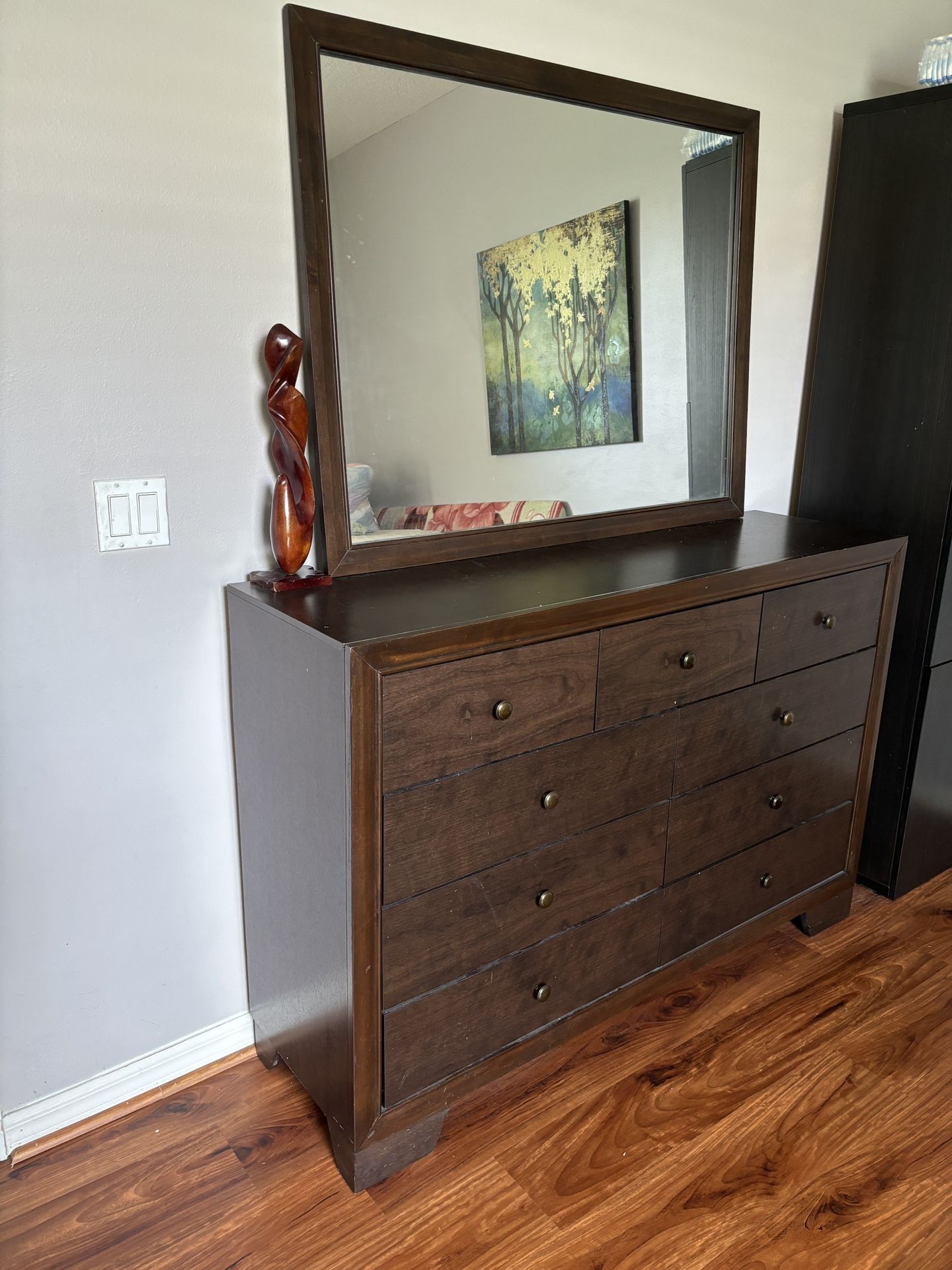 Bedroom Dresser With Mirror Espresso Color