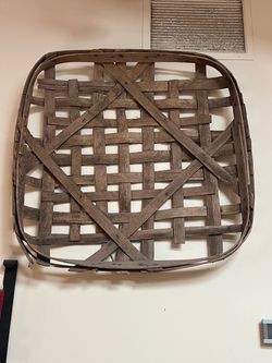 Antique tobacco basket