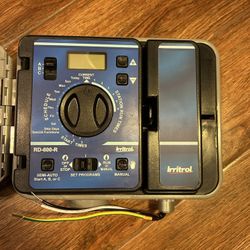 RD600-R EXT Irritrol Rain Dial Irrigation Timer With Warranty 