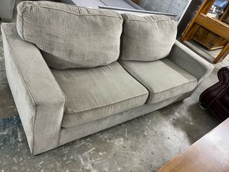 Fabric sofa grey