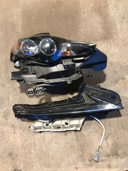 2014 2015 2016 Lexus IS250 IS350 Headlight Right RH Passenger LED OEM Lamp