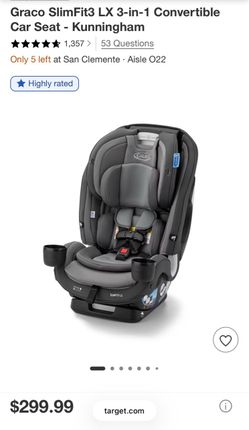 Brand new car seat