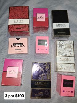 Women's perfumes 3 for $100