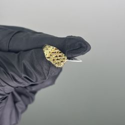 10k Gold Nugget Ring