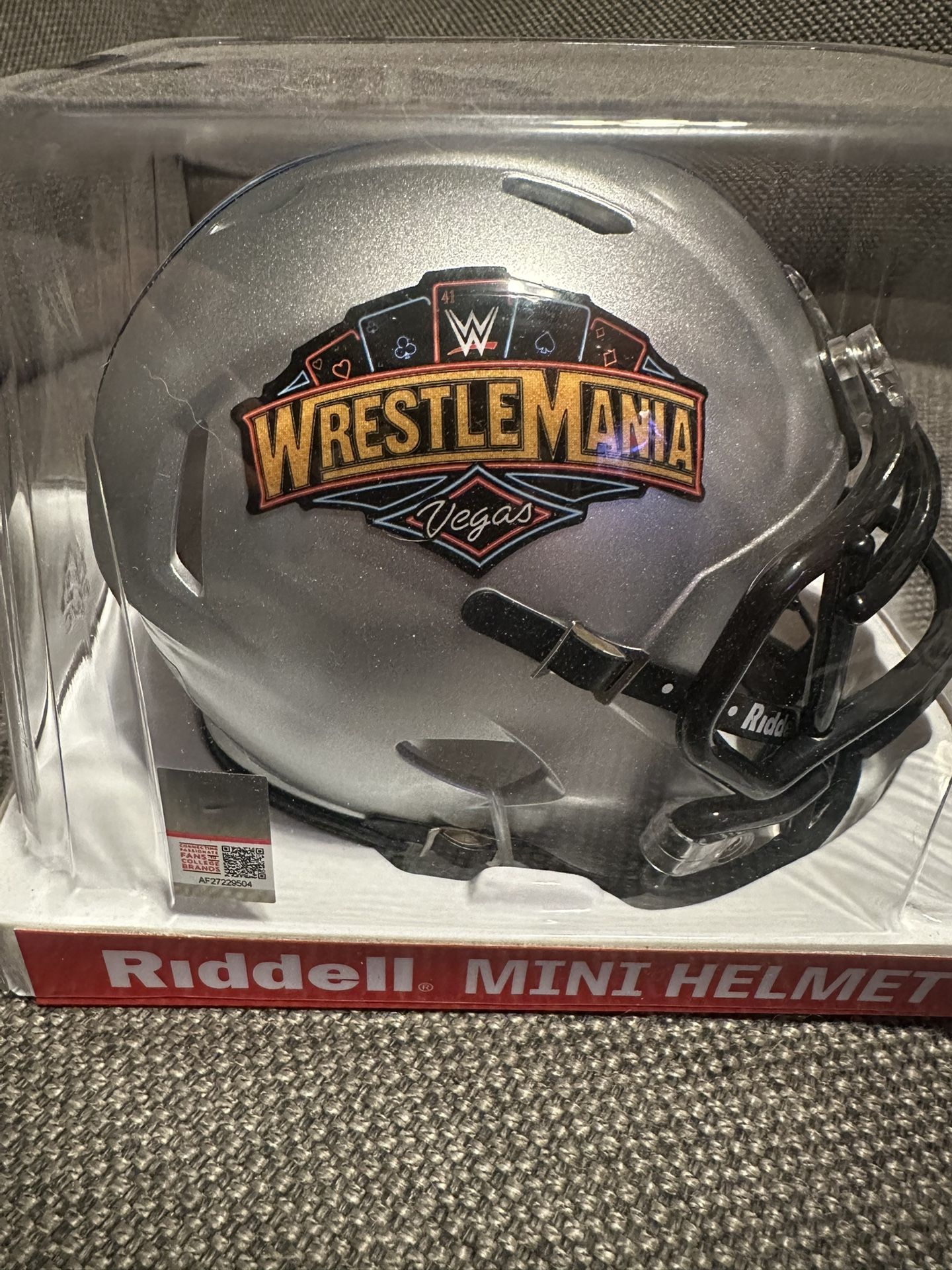 Wrestlemania Mini Helmet