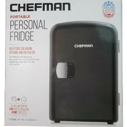 Chefman Portable Personal Fridge Cooling Heating RJ48