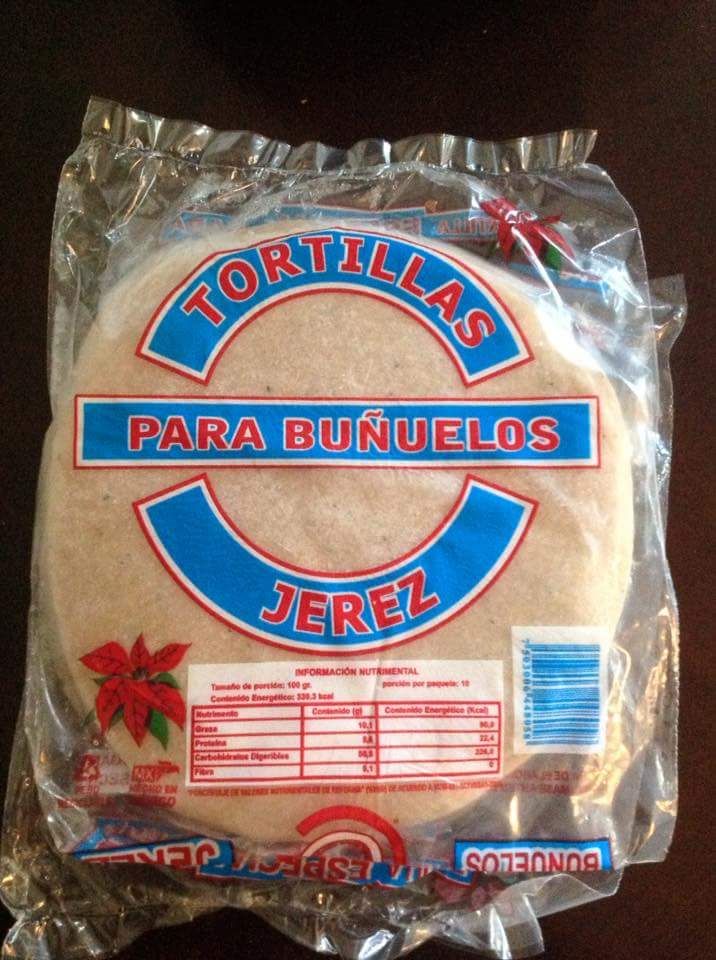 TORTILLAS PARA HACER RICOS BUÑUELOS MEXICANOS LISTOS PARA FREÍR TRAÍDOS DESDE JEREZ ZACATECAS