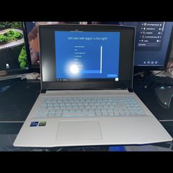MSI Sword 15.6" Gaming Laptop, Intel Core i7, NVIDIA GeForce RTX 3050ti, 32GB RAM, 512GB SSD,1tb SSD