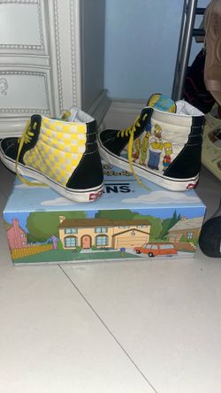 Vans x The Simpsons Sk8-Hi Size 10 w/ Original Box
