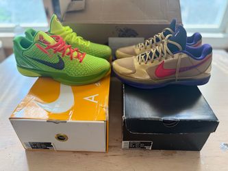 Kobe pack Grinch/HOF size 14
