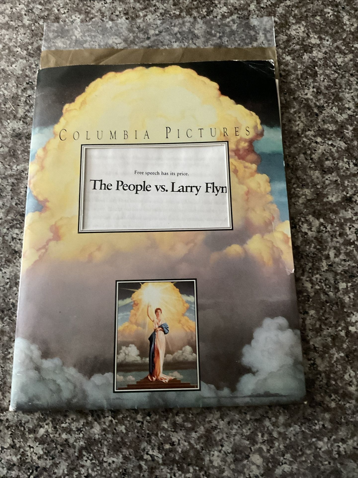 The People Versus Larry Flint Movie Press Kit, Woody Harrelson, Edward Norton