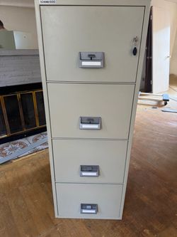Fireproof filing cabinet