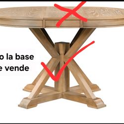⚫️TABLE BASE BRAND NEW 100% Wood 🪵