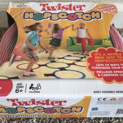Twister Hopscotch - Active Indoor Play Game!