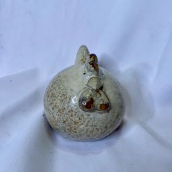 Ceramic Chicken 10” Round Roughly 