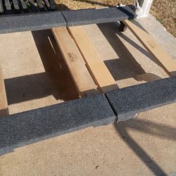 (2) ULINE Furniture Moving Floor Dolly