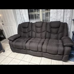 Brand New Way Fair  Plug In Reclining Couch