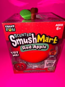 Crazy Fun Scented SmushMart Red Apple Squishy Toy
