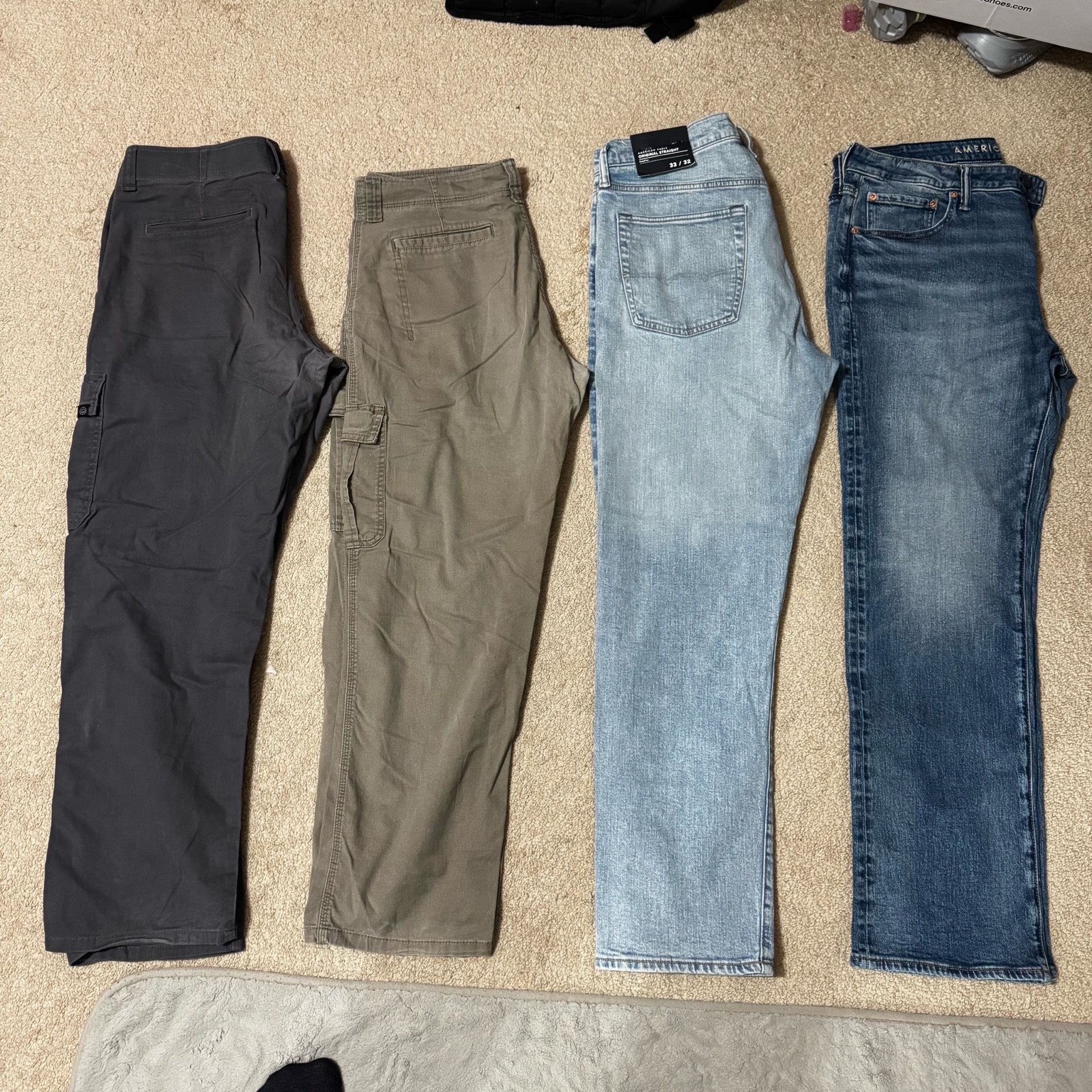 Cargos and Jeans