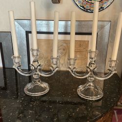 Crystal Candleholders