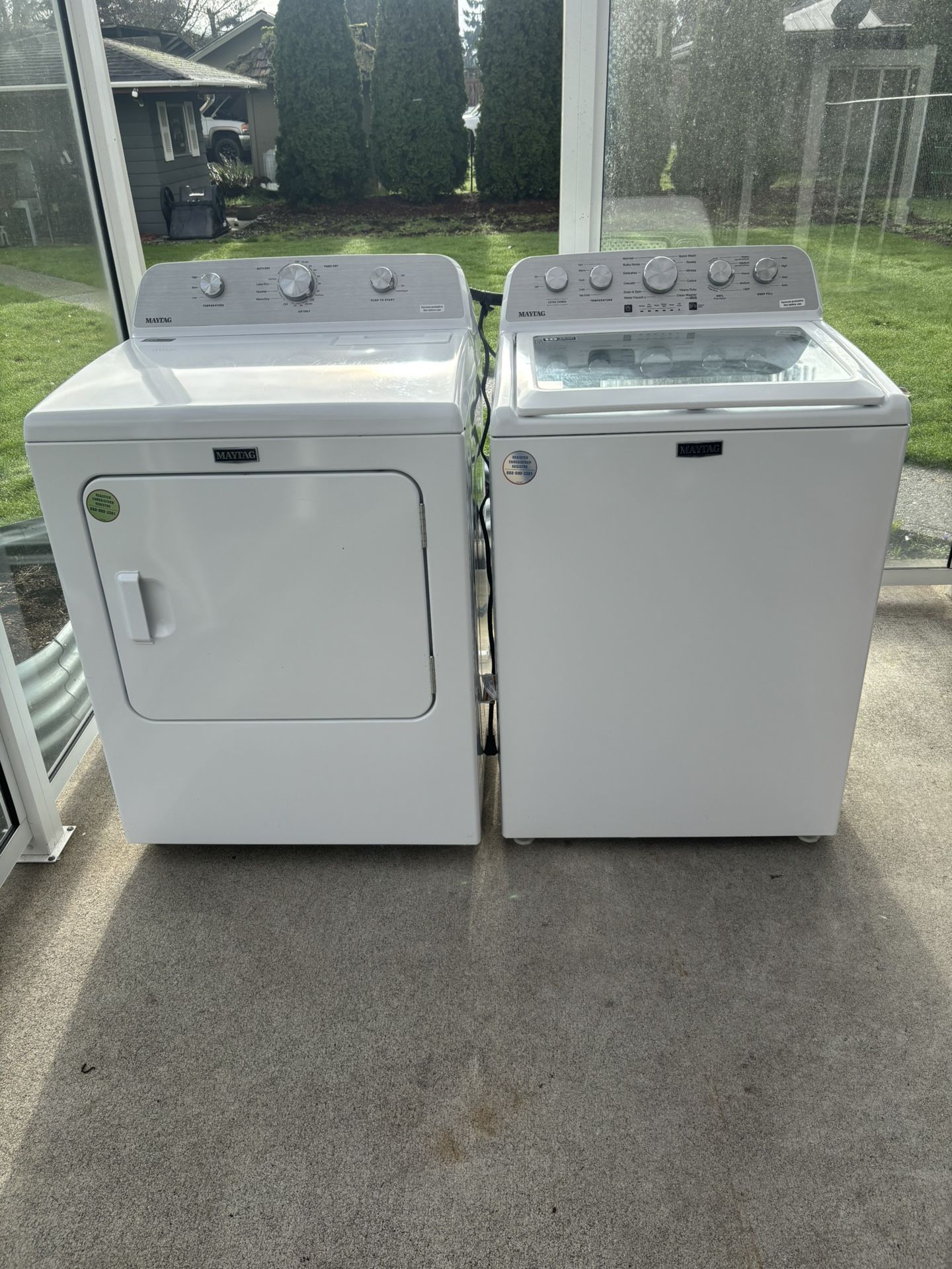 Matching Maytag Washer And Dryer