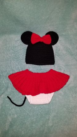 Minnie mouse outfit for preemies