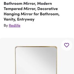 Vanity mirror