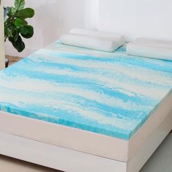 6” Zinus Spring Mattress with Cooling Topper (2”)