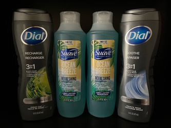 (PACK OF 4) INCLUDES (2) SHAMPOO (2) BODY WASH